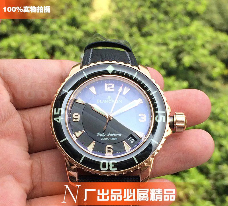 2023081704024975 - 宝珀Blancpain 五十噚系列 5015-3630-52 玫瑰金 - NOOB版￥3880