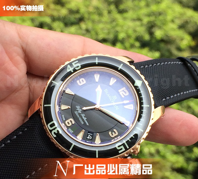 2023081704025252 - 宝珀Blancpain 五十噚系列 5015-3630-52 玫瑰金 - NOOB版￥3880