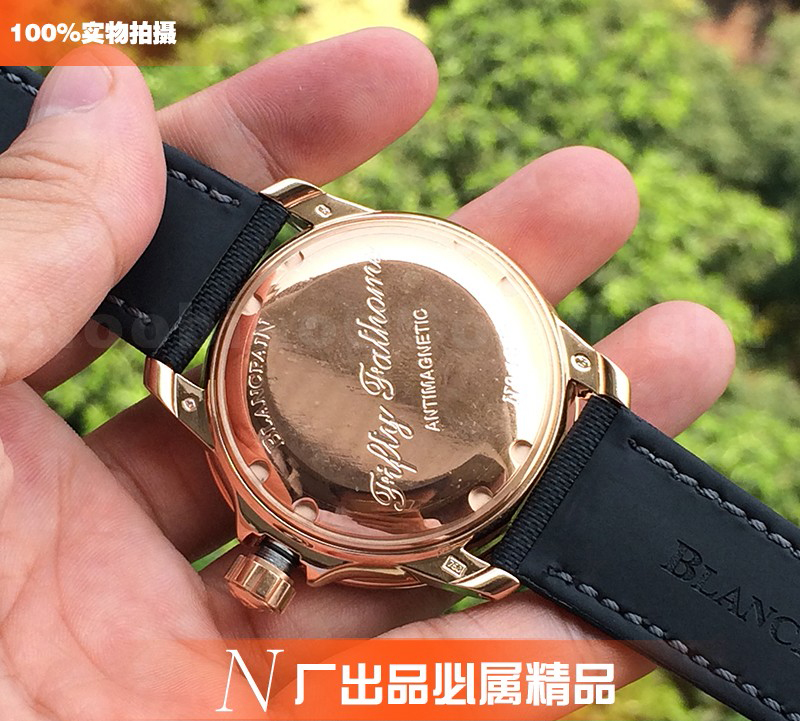 2023081704025954 - 宝珀Blancpain 五十噚系列 5015-3630-52 玫瑰金 - NOOB版￥3880