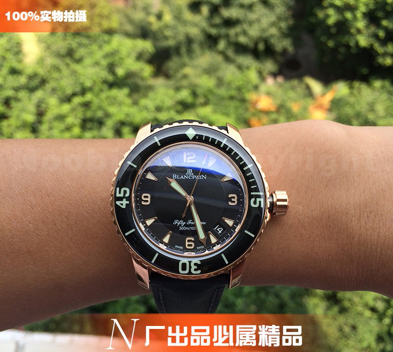 202308170403082 - 宝珀Blancpain 五十噚系列 5015-3630-52 玫瑰金 - NOOB版￥3880